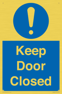 Keep Door Closed